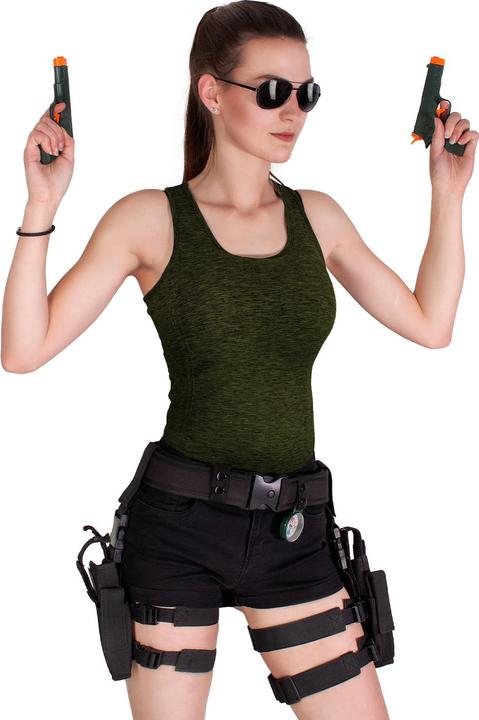 Black Snake Lara Croft (One Size)