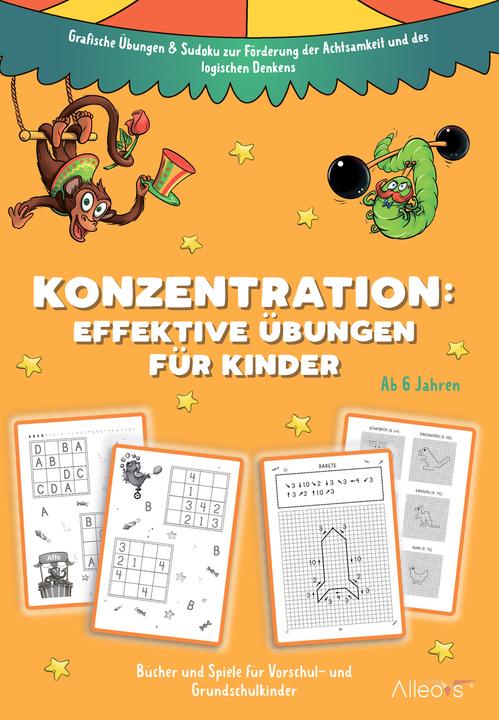 Immagine prodotto Alleovs Alexikova:Rätselbuch Konzentration: Ef (Tedesco, Victoria, Alexikova, 2021)