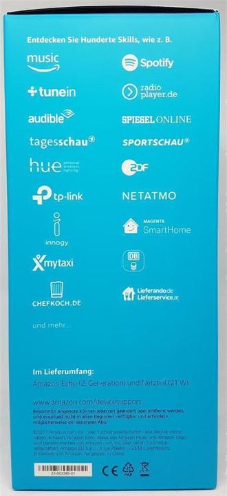 Produktbild Amazon Echo (2. Gen) (IFTTT, Amazon Alexa)