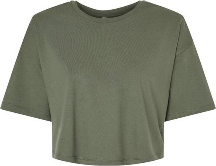 Actual product image Bella Canvas Womens/Ladies Jersey Crop T-Shirt (L)