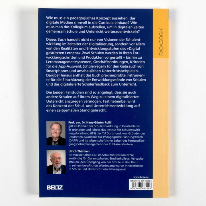 Produktbild Digital gestütztes Lernen (Deutsch, Hans-Günter Rolff, Ulrich Thünken, 2023)