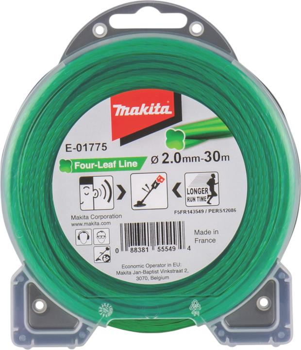 Makita Four Leaf Line (Rasentrimmer, Trimmerfaden + Fadenspule)