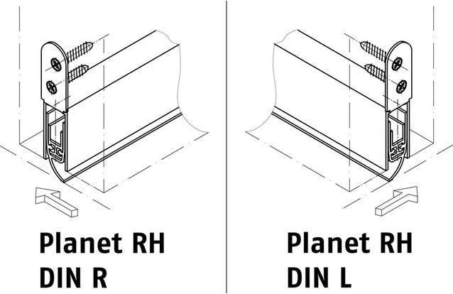 Produktbild Planet Türabsenkdichtung