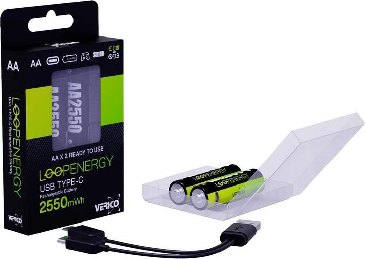 Produktbild Verico LoopEnergy (2 Stk., AA, 1700 mAh)
