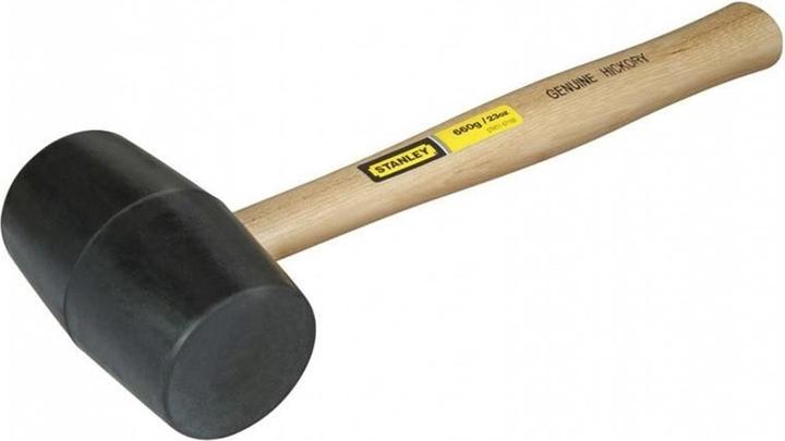 Produktbild Stanley Gummihammer mit Schwarzem Kopf, 454 g (454 g)
