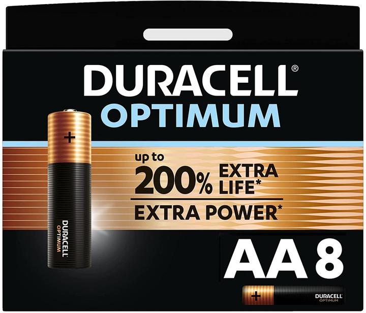 Produktbild Duracell Optimum (8 Stk., AA)