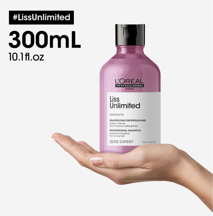 Produktbild L'Oréal Professionnel Serie Expert Liss Unlimited (300 ml, Flüssiges Shampoo)