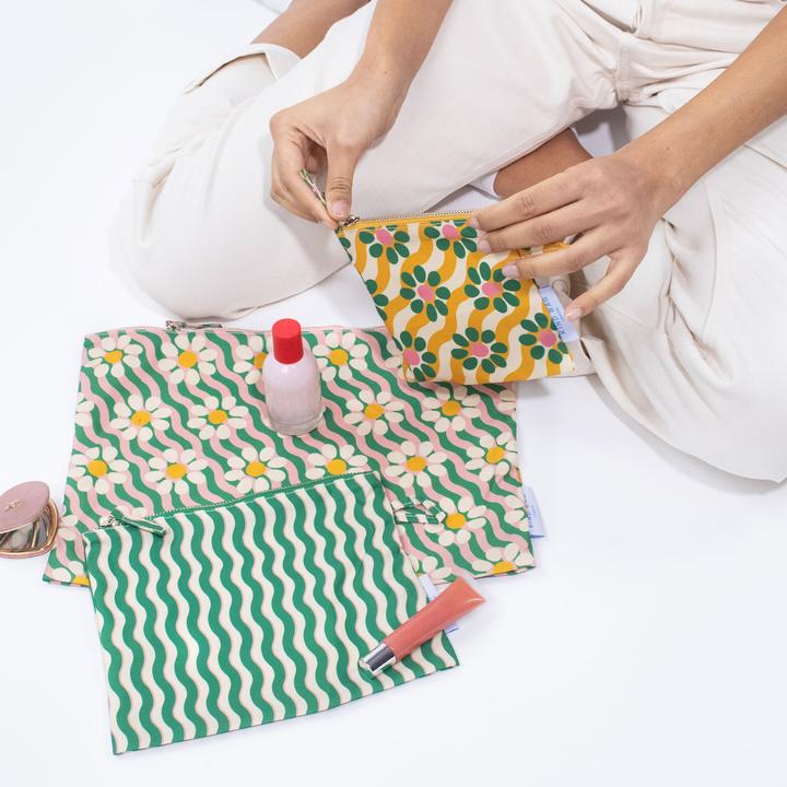Produktbild Kind Bag Pouches 3-Pack Wavy Daisy