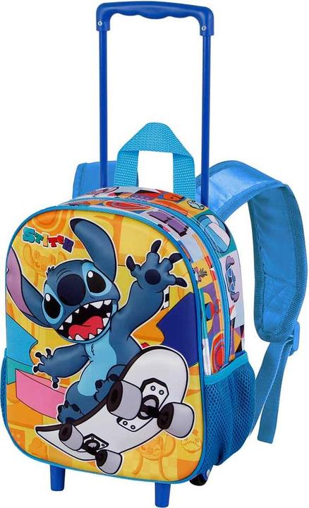 Karactermania Small 3D Backpack with Wheels Skater