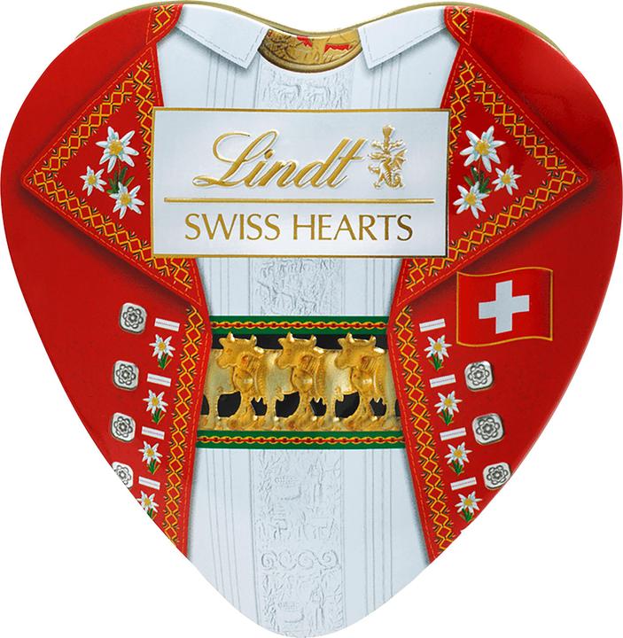 Immagine prodotto Lindt Lattina di cuori di latte Souvenir Tracht Edition (90 g)