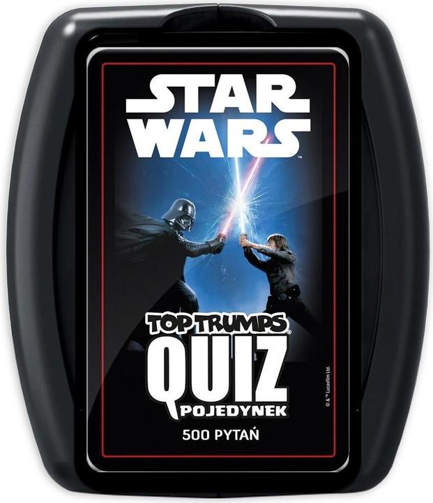 Winning Moves Winning Movements Game Top Trumps Quiz Star Wars Duel (Polish)