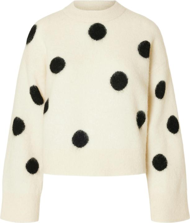 Selected Femme Gepunkteter Pullover
