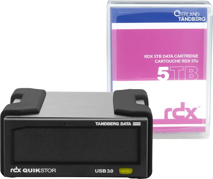 Produktbild Tandberg Data RDX-Laufwerk 8882-RDX RDX QuikStor USB 3.0 extern 5 TB