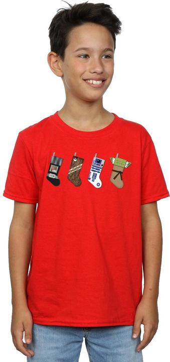 Image du produit Star Wars - T-shirt CHRISTMAS STOCKINGS - Garçon (140, 146)