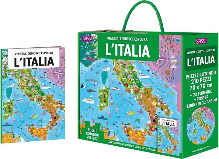Sassi L'ITALIA Nuova Edizione con Formine (Italian, 2024)