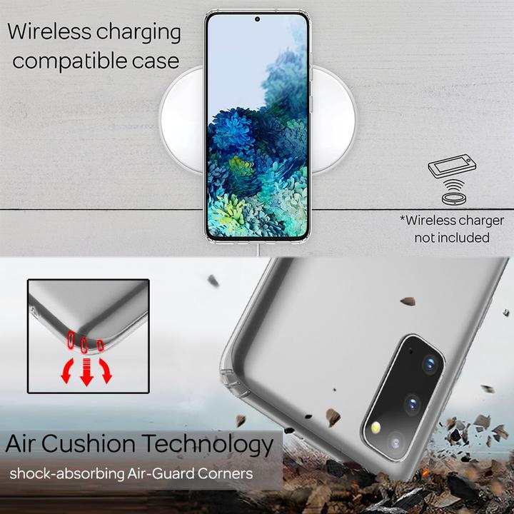 Actual product image Nalia Hull Transparent (Samsung Galaxy S20+)