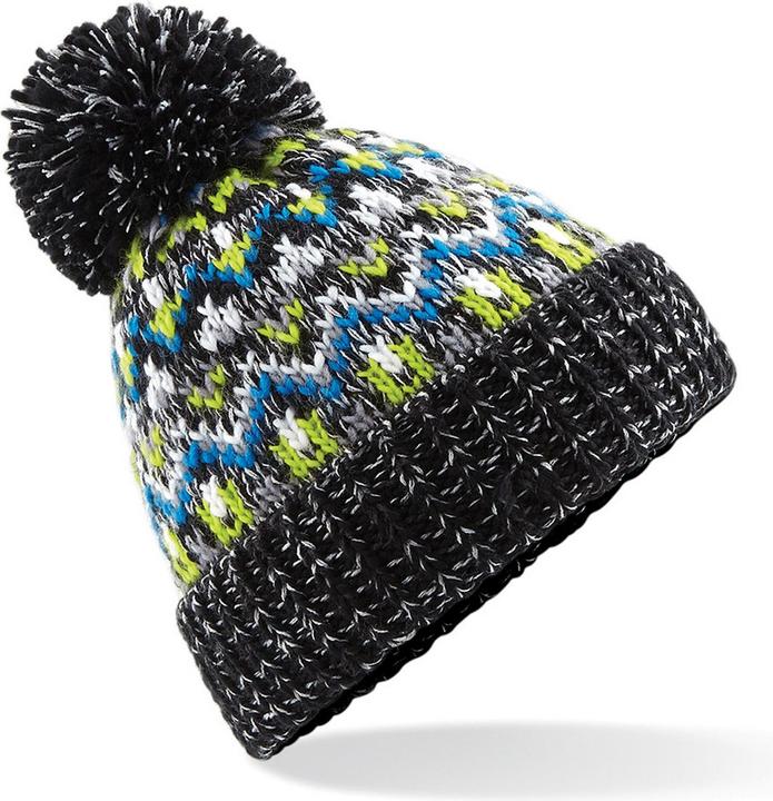 Beechfield Blizzard Wintermütze mit Bommel (One Size)