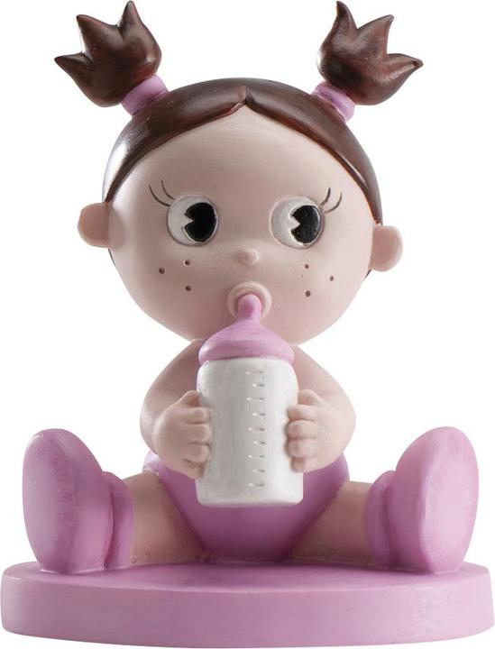 Produktbild Dekora Taufe Figürchen - Mädchen mit Flasche (10cm) (1 x)