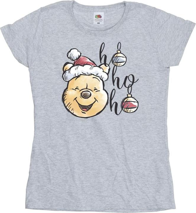 Produktbild Disney Winnie The Pooh Ho Ho Ho Baubles TShirt (L)