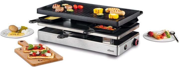 Produktbild Koenig Pizza-Raclette-Grill 4-in-1