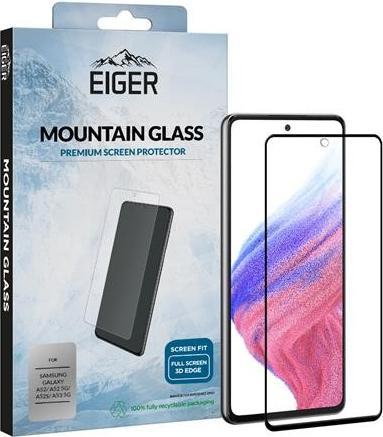 Actual product image Eiger Mountain Glass Clear Edge (1 Piece, Samsung Galaxy A52, Samsung Galaxy A52s 5G)