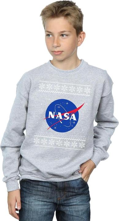 Produktbild Nasa Classic Fair Isle Sweatshirt Jungen (152, 158)