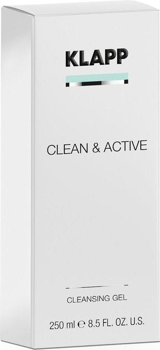 Actual product image Klapp CLEAN & ACTIVE Cleansing Gel 250 ml (Cleaning cloths, 250 ml)