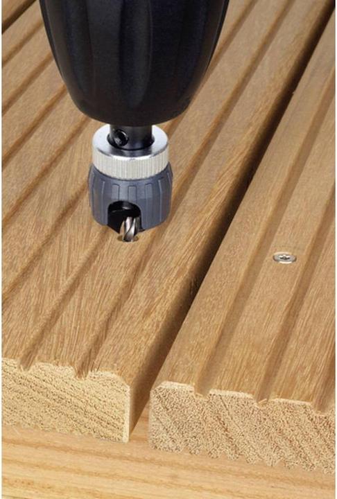 Actual product image wolfcraft wolfcraft 1 Vorbohrer m Senker+Tiefenst. ø3,2x12mm (12 mm, 3.2 mm)