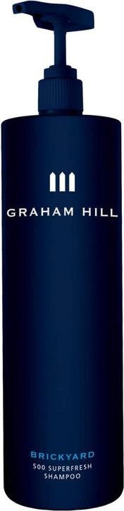 Graham Hill Cleansing & Vitalising - Brickyard 500 Super Refresh Shampoo (1000 ml, Flüssiges Shampoo)