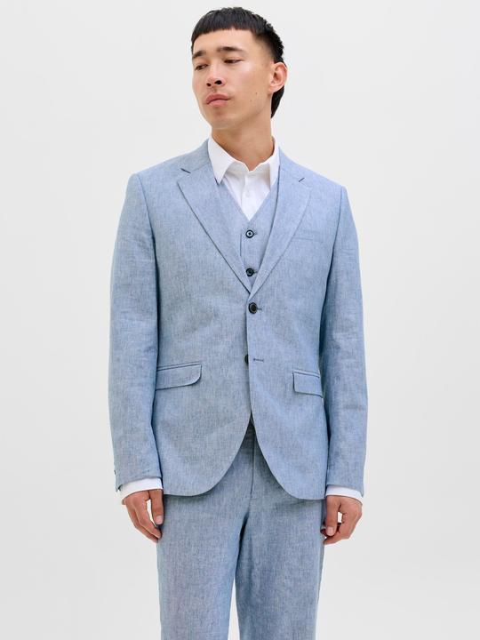 Actual product image Jack & Jones Jprriviera Linen Blazer Slim Fit Sn (52)