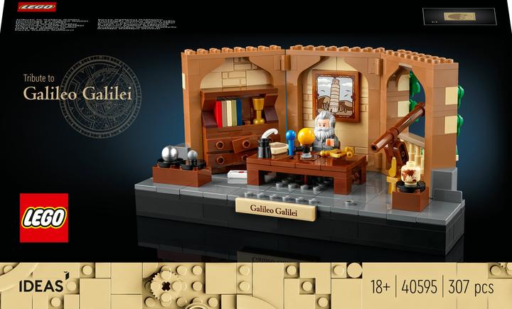 Immagine prodotto LEGO 40595 Omaggio a Galileo Galilei (40595, LEGO Ideas)