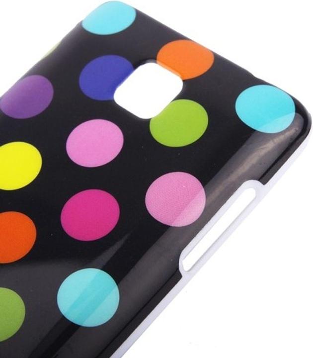 Produktbild König Design Schutzhülle TPU Punkte Case für Handy LG Optimus L3 II / E430 (Optimus L3)