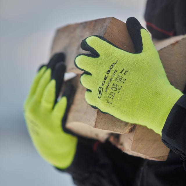 Actual product image Gebol GEBOL Arbeitshandschuh Winter Lite Touch 8 (8)