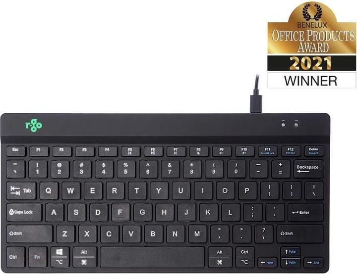 Immagine prodotto R-Go Tools R-Go Compact Break Keyboard (US, Cablato)