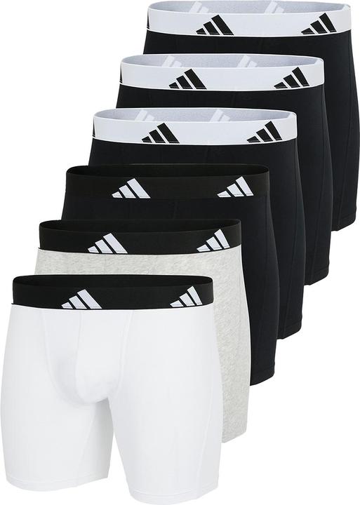 Actual product image adidas 6-pack Active Flex Cotton Long Short / Pant (XL, pack of 6)