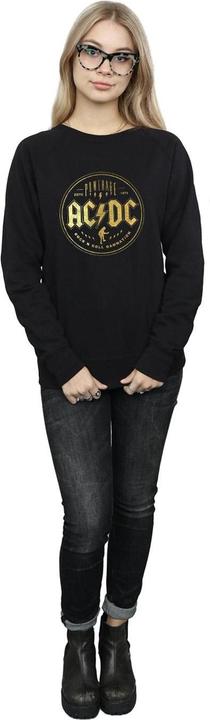 Actual product image AC/DC Womens/Ladies Rock N Roll Damnation Sweatshirt (L)
