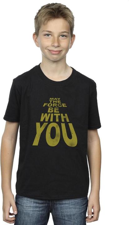 Produktbild Star Wars May The Force Be With You TShirt Jungen (152, 158)