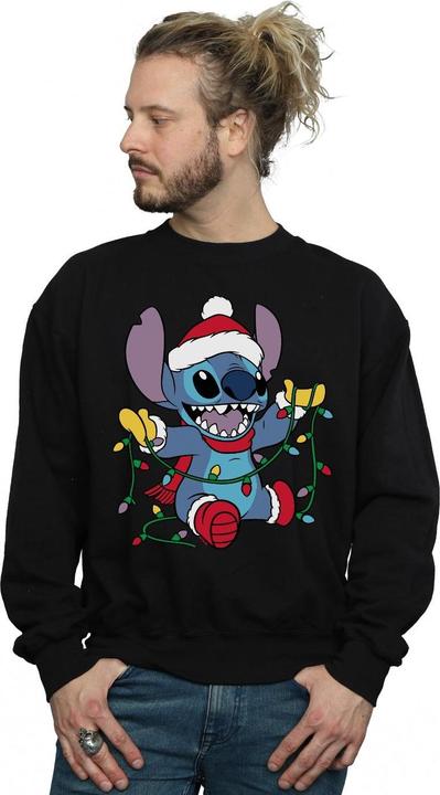 Immagine prodotto Disney Lilo And Stitch Christmas Lights Felpa Uomo (XXL)