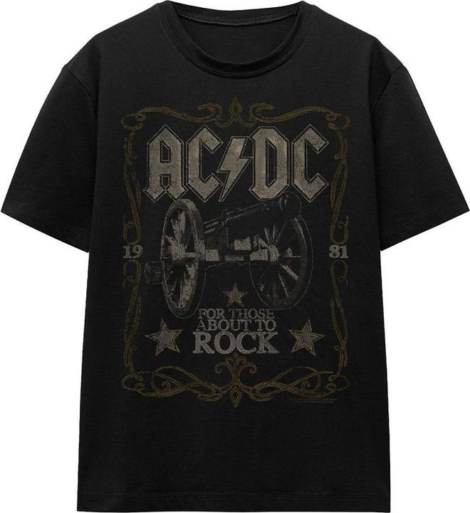 Produktbild AC/DC Rock Label TShirt (S)
