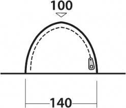 Productafbeelding Easy Camp Comet 200 (Koepeltent, 1.70 kg, 2 personen)