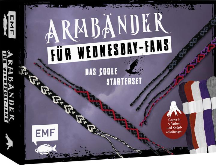Produktbild Armbänder für Wednesday-Fans - das coole Starterset