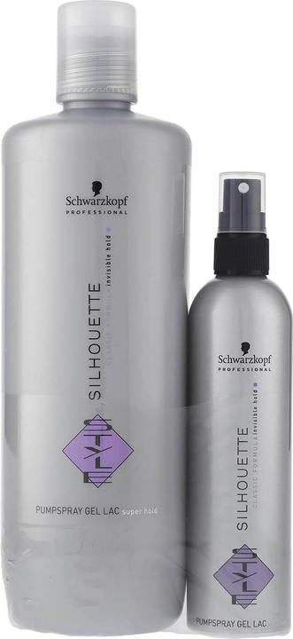Schwarzkopf Professional Schwarzkopf Silhouette Super Hold Style Gel Lac 1000 ml + 200 ml (1200 ml)