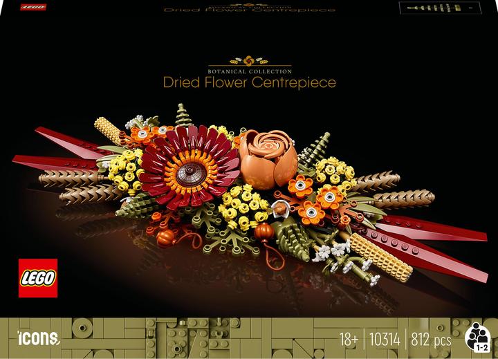 Immagine prodotto LEGO Composizione di fiori secchi (10314, LEGO Icons, LEGO Botanical)