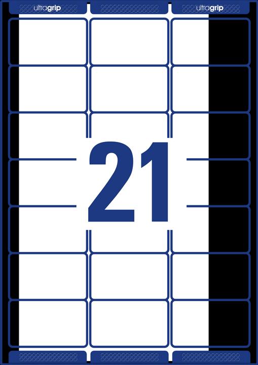 Actual product image Avery Address labels