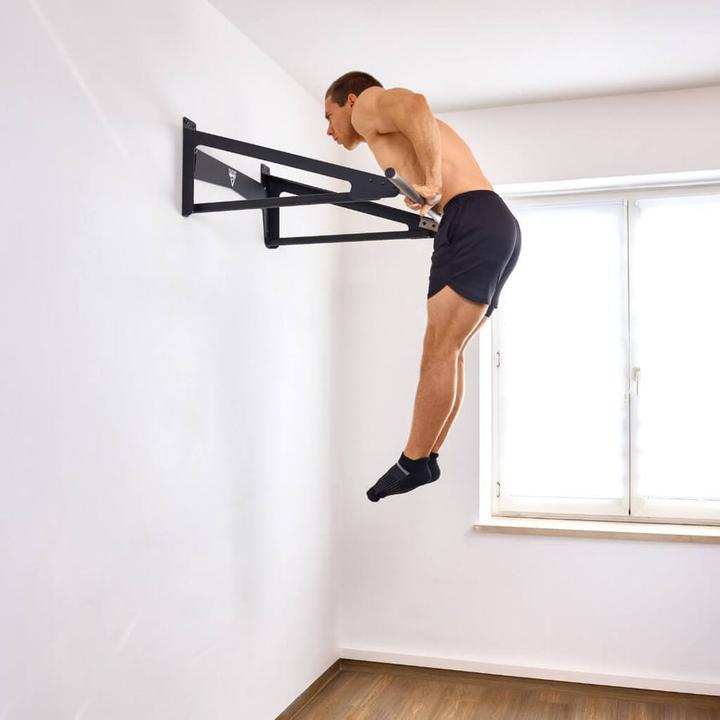Produktbild Pullup & Dip Muscle-Up Bar, Klimmzugstange mit extra Wandabstand