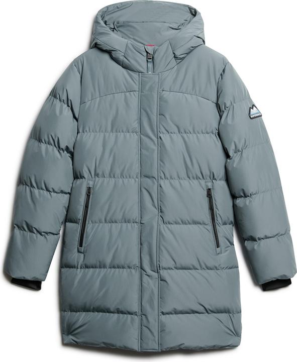 Actual product image Superdry HOODED SPORTS PUFFER MID JKT Dames Jas - Maat M (12)