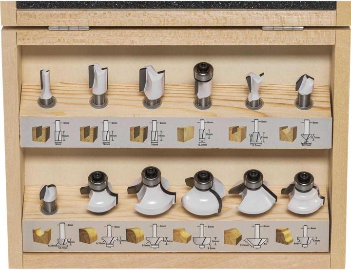 Produktbild Makita Fräser-Set 12Stk