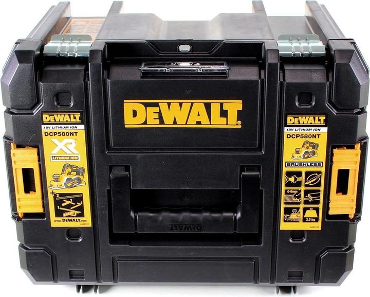 Image du produit DeWalt DCP 580 NT Rabot sans fil 18V 82mm + 1x batterie 5,0Ah + TSTAK - sans chargeur