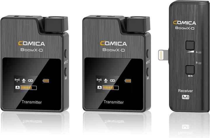Image du produit Comica BoomX-D MI2 Microphone-Set Pour iPhone - 2 Transmetteurs
