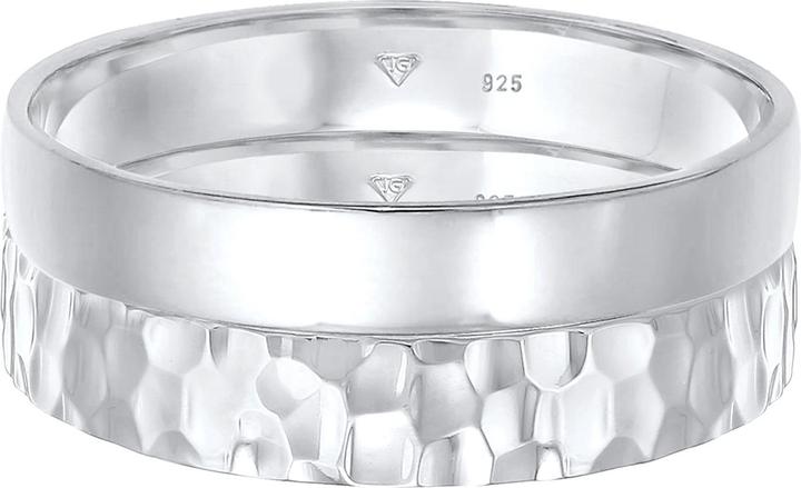 Produktbild Kuzzoi Bandring, Ring Set (56, 925 Silber)